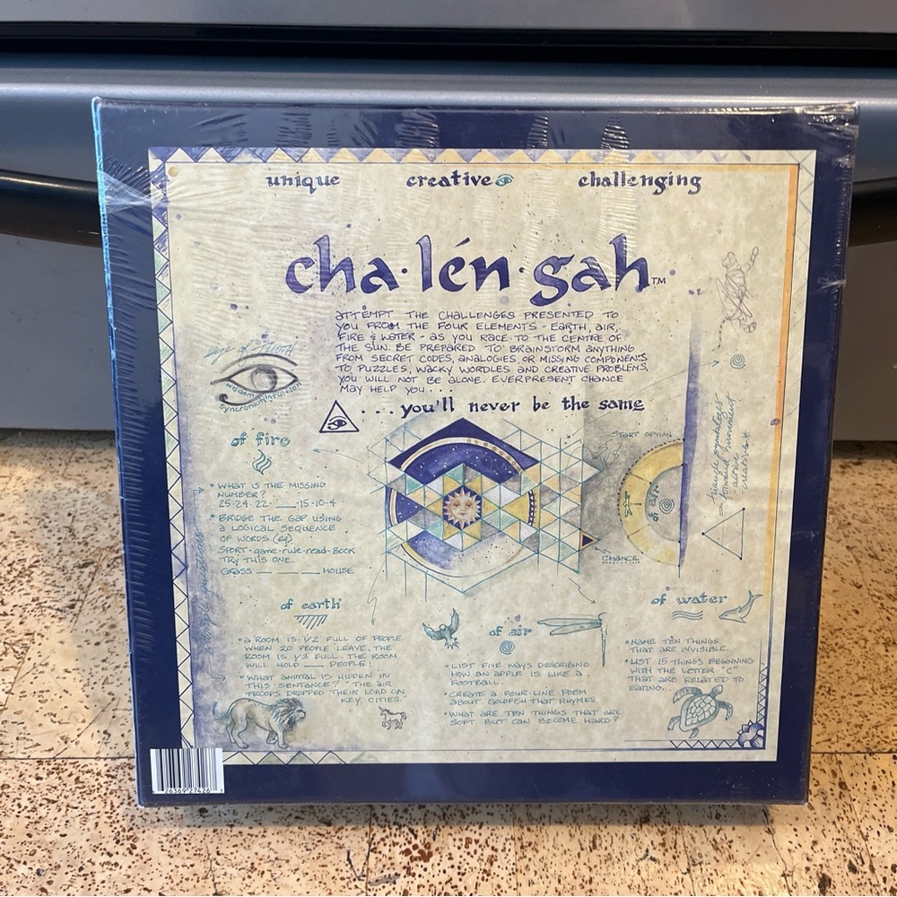 Cha•lén•gah By Challenges & Creations board game 1995 BRAND NEW SEALED RARE OOP!